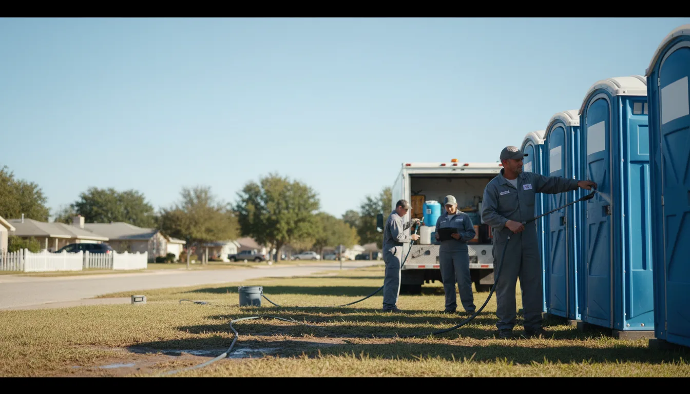 Long-Term Portable Toilet Rental in Lincoln, CA near me